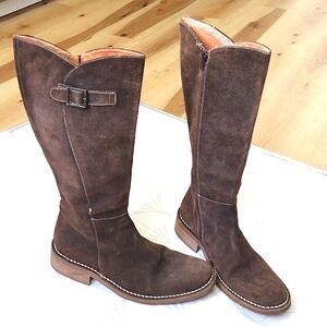 Max & Co Tall Brown Suede Boot
